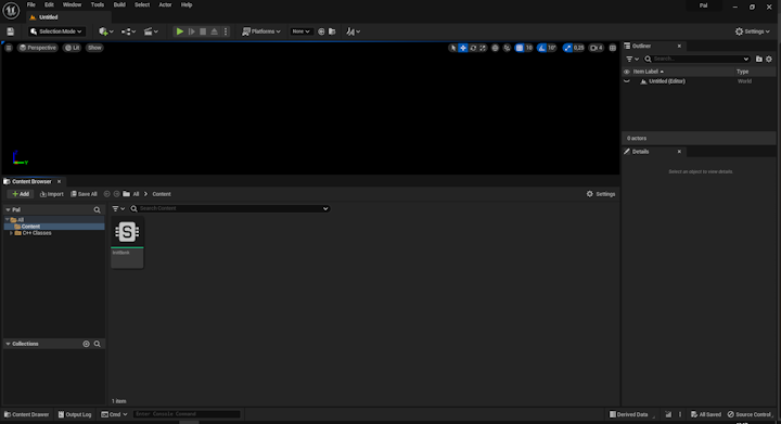 Screenshot of the Modding Kit editor window